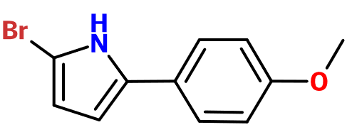 MC085164 2-Bromo-5-(4-methoxyphenyl)-1H-pyrrole